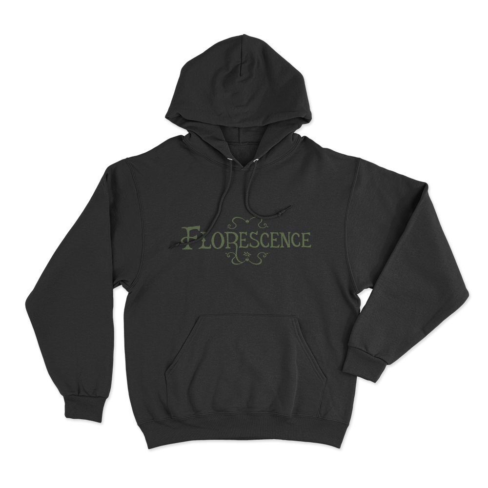 Florescence Unisex Hoodie Black Florescence Unisex Hoodie Black
