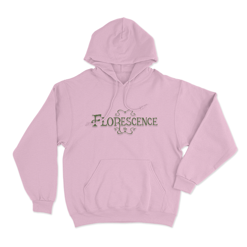 Florescence Unisex Hoodie Pink Florescence Unisex Hoodie Pink