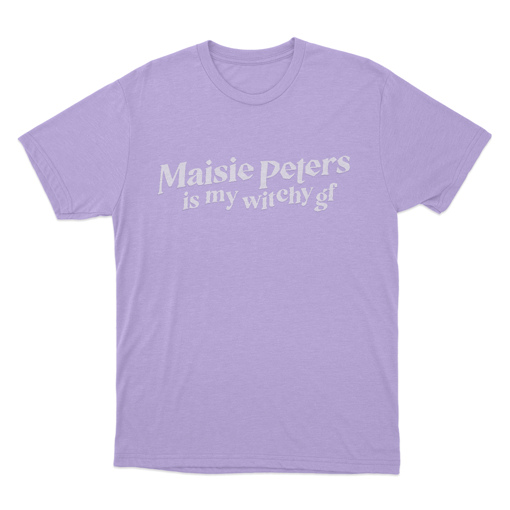 Maisie Peters Is My Witchy GF Unisex T Shirt Purple Maisie Peters Is My Witchy GF Unisex T Shirt Purple