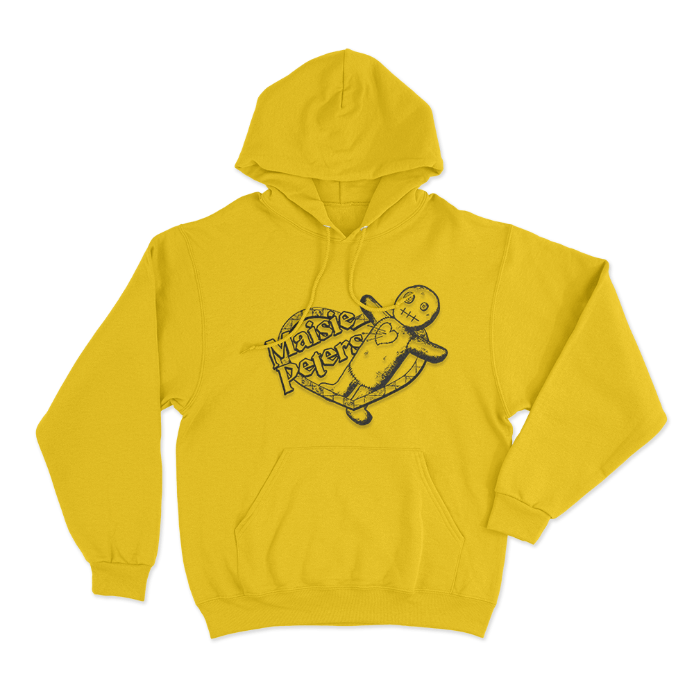 Voodoo Doll Unisex Hoodie Yellow Voodoo Doll Unisex Hoodie Yellow