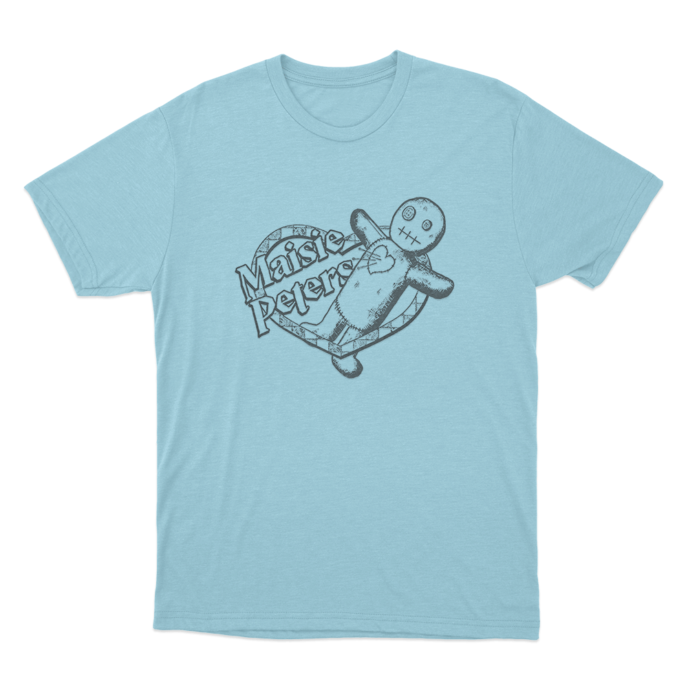 Voodoo Doll Unisex T Shirt Sky Blue Voodoo Doll Unisex T Shirt Sky Blue
